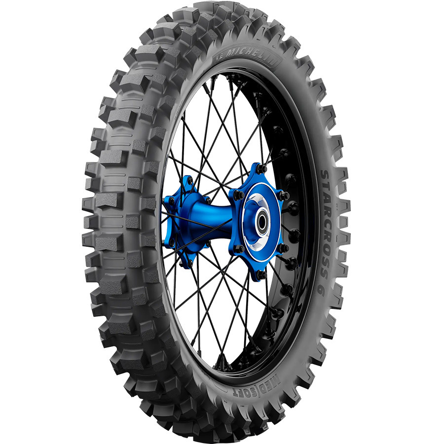 Michelin STARCROSS 6 MEDIUM SOFT 120/90 -18 65M TT Rear NHS