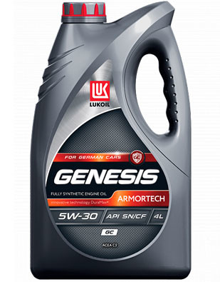 Моторное масло синтетика Лукойл GENESIS ARMORTECH GC 5W-30 4л