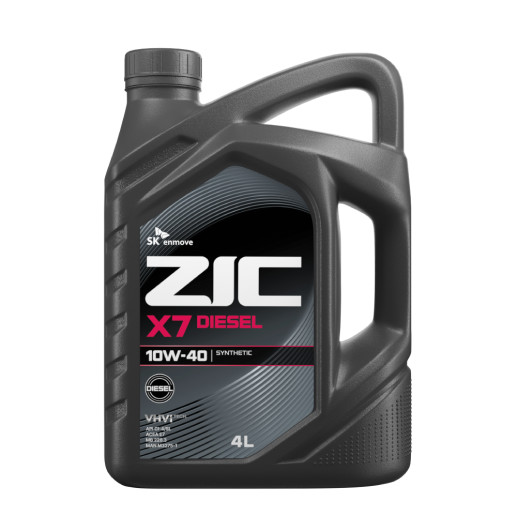 ZIC X7 10W-40 Diesel CI-4/SL ACEA E7 4л