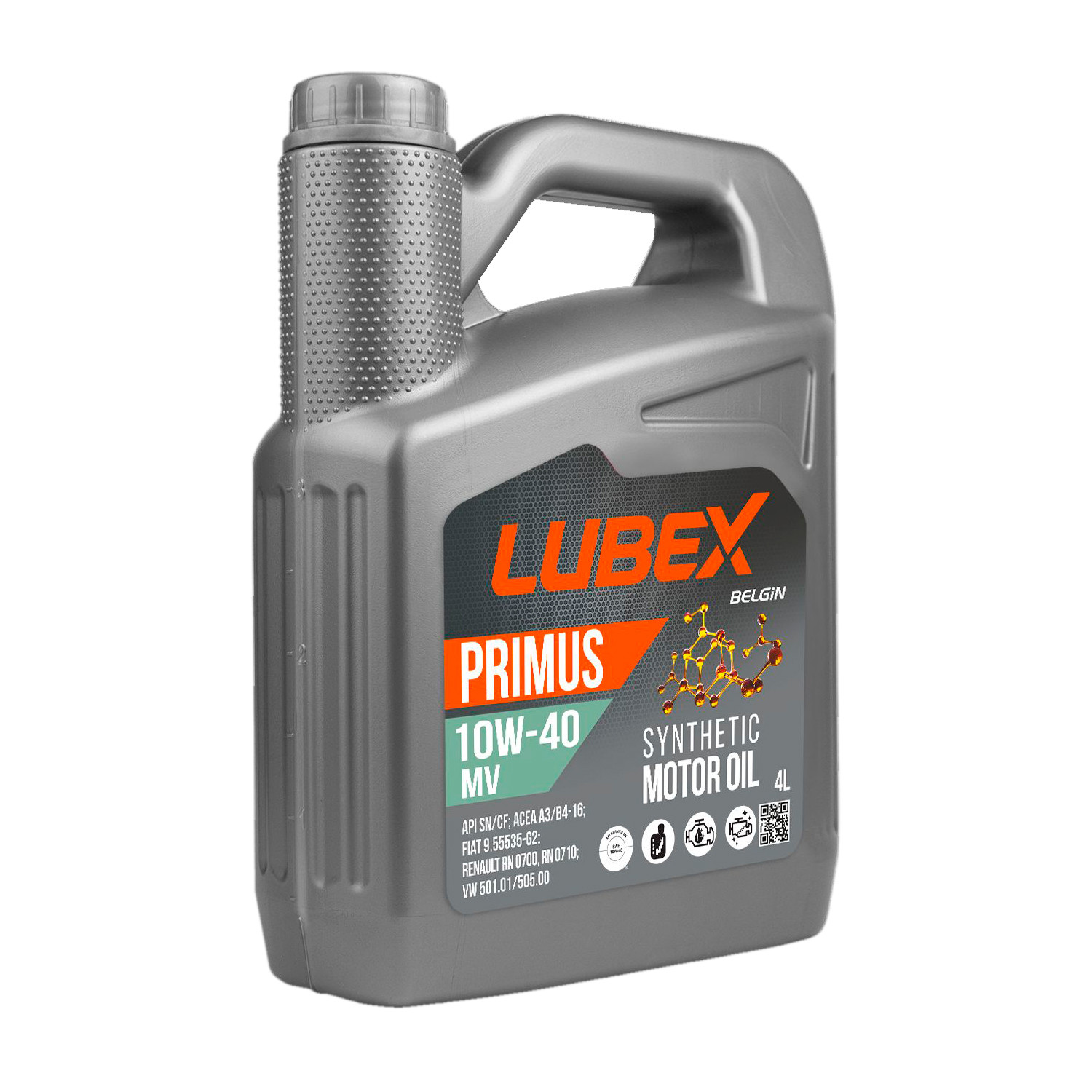 LUBEX PRIMUS MV 10W-40 API SN/CF, ACEA A3/B4 4л