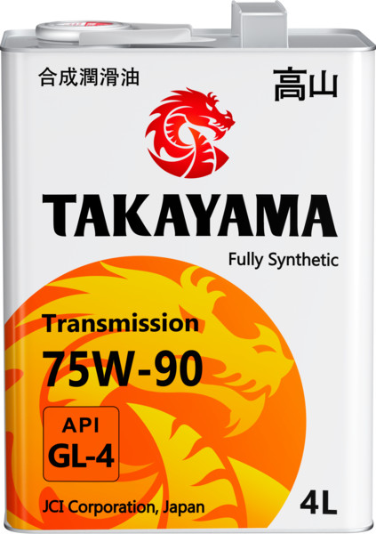 TAKAYAMA Transmission 75W-90 API GL-4 4л металл