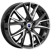 КиК Кайлас 6.5x18/5x108 ET33 D60.1 алмаз_черный