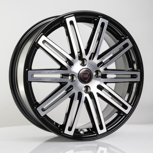 NZ R-01 7x17/4x100 ET43 D60.1 Black
