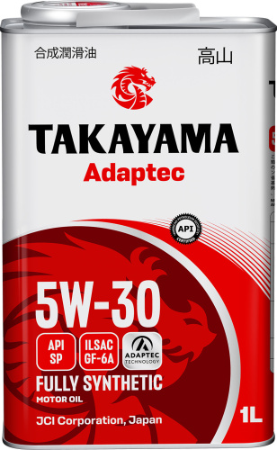 TAKAYAMA Adaptec SAE 5W-30 API SP ILSAC GF-6A 1л металл