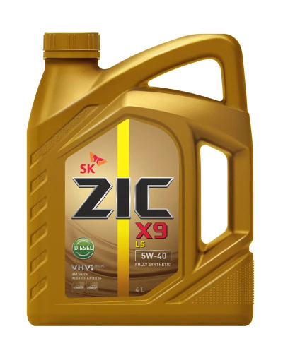 ZIC X9 LS 5W-40 Diesel 4л