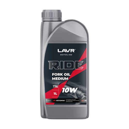 Вилочное масло LAVR MOTO RIDE Fork oil 10W 1 л