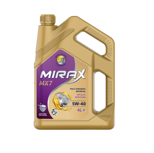 MIRAX MX7 SAE 5W-40 API SL/CF, ACEA A3/B4 4л