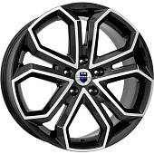 КиК Пандора 8.5x19/5x115 ET40 D70.2 алмаз_черный