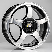 CROSS STREET CR-14(A1051) 6x15/4x114.3 ET40 D66.1 Black