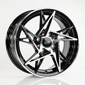 Megami MGM-25 6x14/5x100 ET35 D57.1 BKF