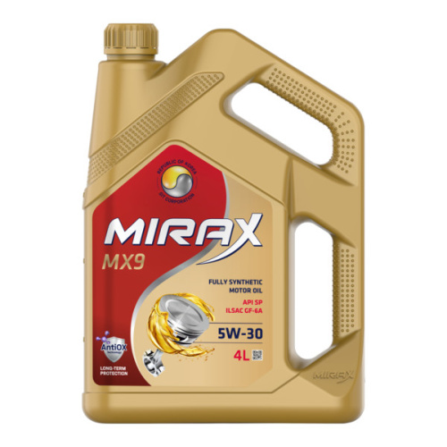 MIRAX MX9 SAE 5W-30 API SP, ILSAC GF 6A, ACEA A5/B5 4л