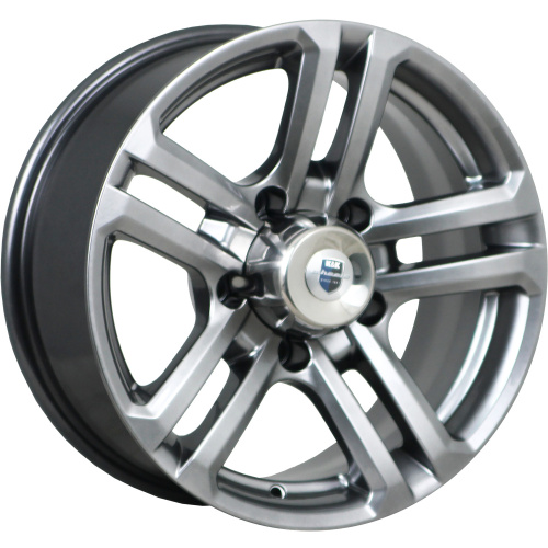 КиК Палладика 7x16/5x139.7 ET5 D110.1 алмаз_черный