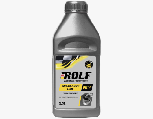 Тормозная жидкость ROLF Brake & Clutch Fluid DOT-4 0,5л