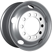 Колесо дисковое STEGER 9,00x22,5 10x335 ET175 D281 T18*8 (4800кг) hump Silver Колесо дисковое STEGER 9,00x22,5 10x335 ET175 D281 T18*8 (4800кг) hump Silver