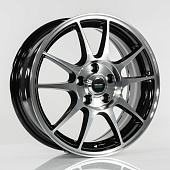 Megami MGM-5 6x15/5x112 ET47 D57.1 BKF Megami MGM-5 6x15/5x112 ET47 D57.1 BKF
