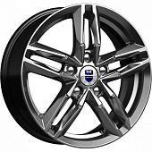 КиК Sayan 6x16/5x114.3 ET40 D66.1 дарк_платинум