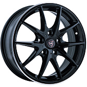 NZ F-34 6x15/5x105 ET39 D56.6 BKPL