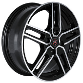 NZ F-1 6.5x16/4x100 ET50 D60.1 BKF