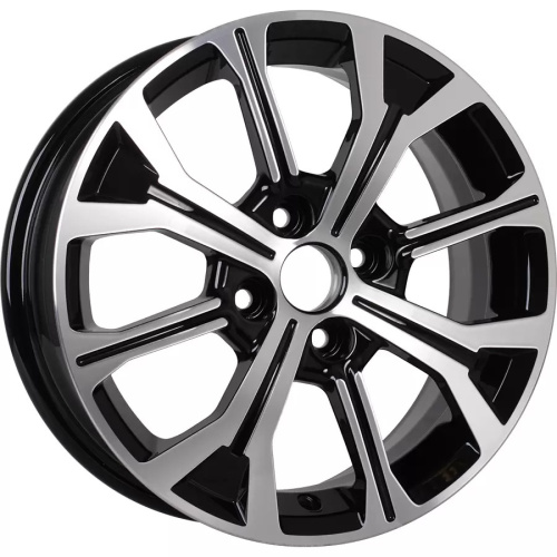 КиК КС945 6x15/4x100 ET46 D54.1 алмаз_черный