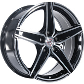 NZ F-1 6.5x16/4x100 ET50 D60.1 BKF