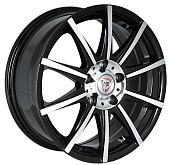 NZ F-7 6.5x16/4x100 ET36 D60.1 BKF NZ F-7 6.5x16/4x100 ET36 D60.1 BKF