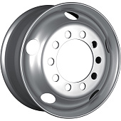 Колесо дисковое STEGER 9,00x22,5 10x335 ET175 D281 T18*8 (4800кг) hump Silver