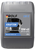 ROLF KRAFTON M5 U 15W-40 ACEA A3/B4-12 API CI-4/SL ACEA E7-12 20л пластик